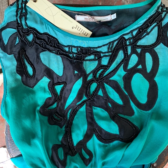 Mint by Jodi Arnold Silk Dress - Picture 2 of 7